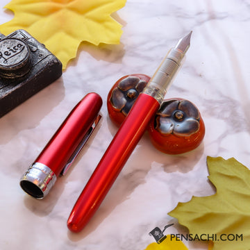 PLATINUM Plaisir Fountain Pen - Red - PenSachi Japanese Limited Fountain Pen