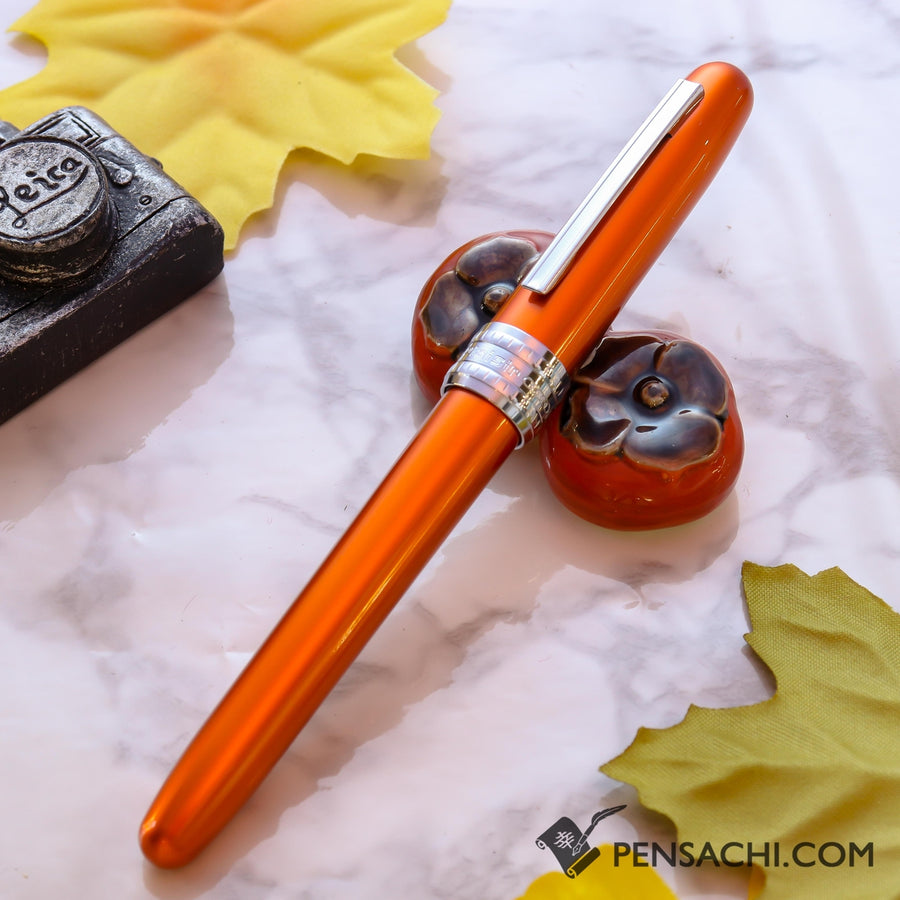 PLATINUM Plaisir Fountain Pen - Orange - PenSachi Japanese Limited Fountain Pen