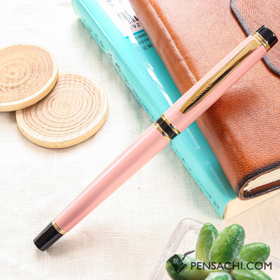 PILOT Grance Fountain Pen - Rose pink - PenSachi Japanese Limited Fountain Pen