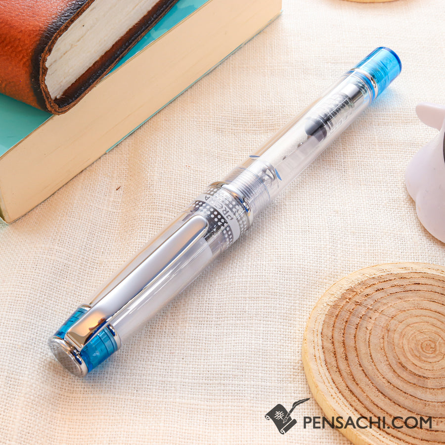 PILOT Prera Demonstrator Fountain Pen - Light Blue - PenSachi Japanese Limited Fountain Pen