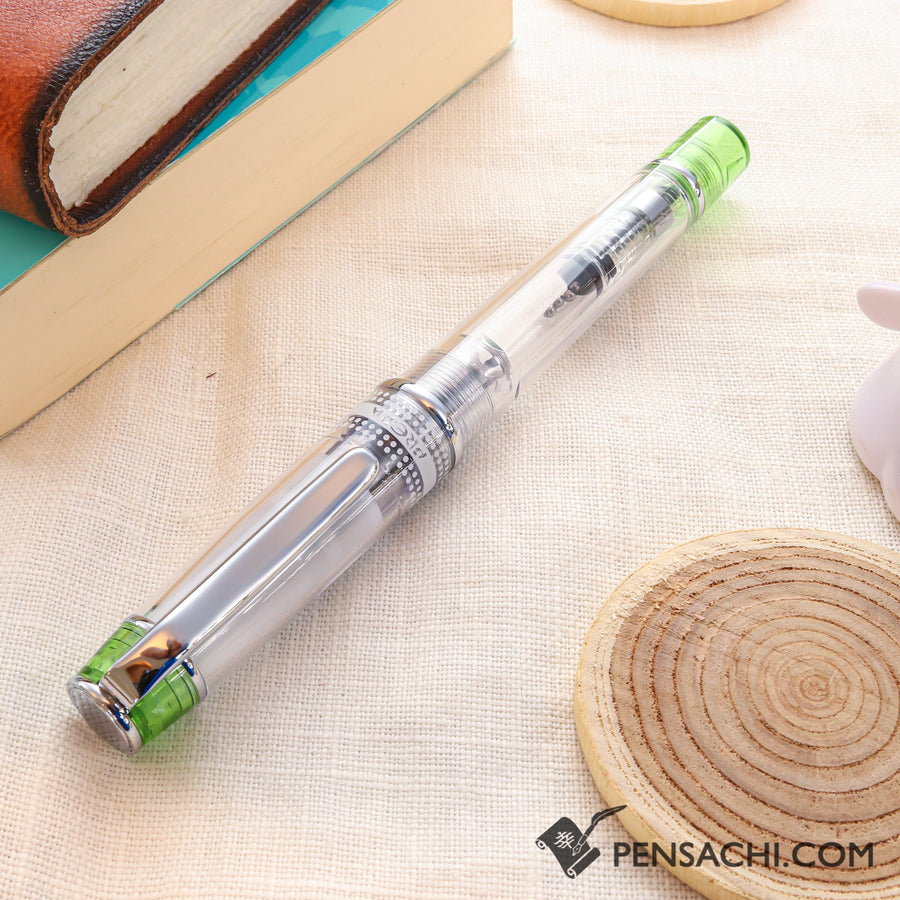 PILOT Prera Demonstrator Fountain Pen - Green - PenSachi Japanese Limited Fountain Pen