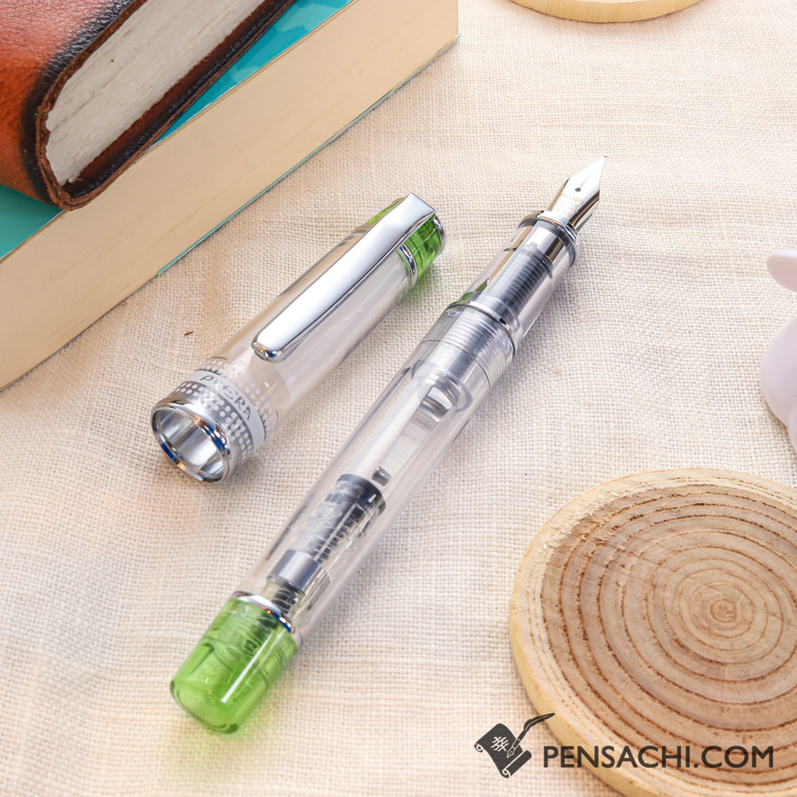 PILOT Prera Demonstrator Fountain Pen - Green - PenSachi Japanese Limited Fountain Pen