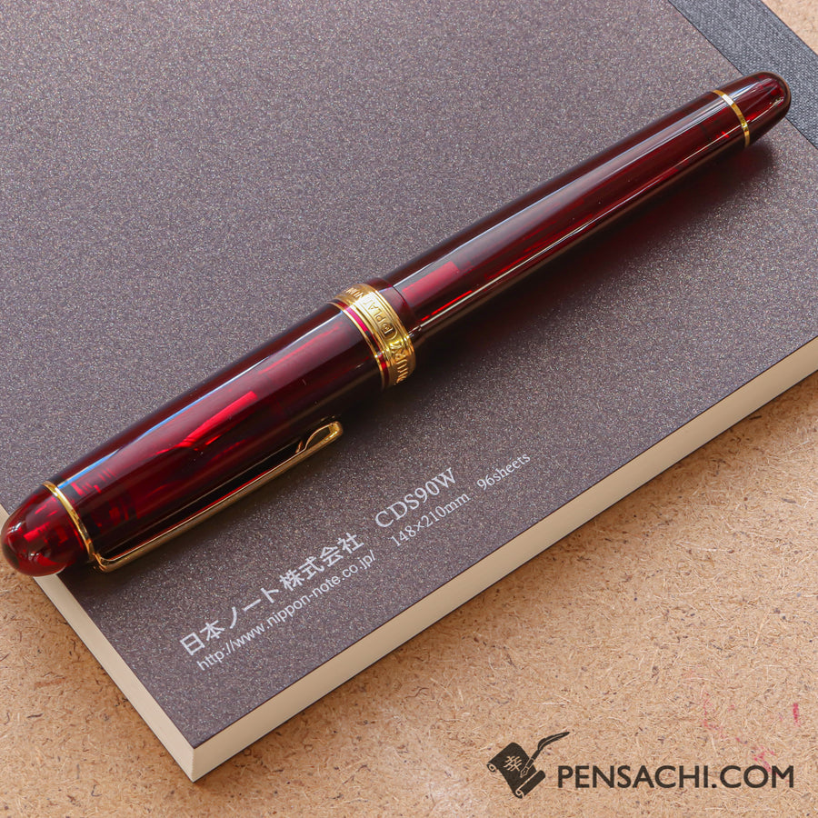 Premium C.D. Notebook A5 Brown - Blank - PenSachi Japanese Limited Fountain Pen