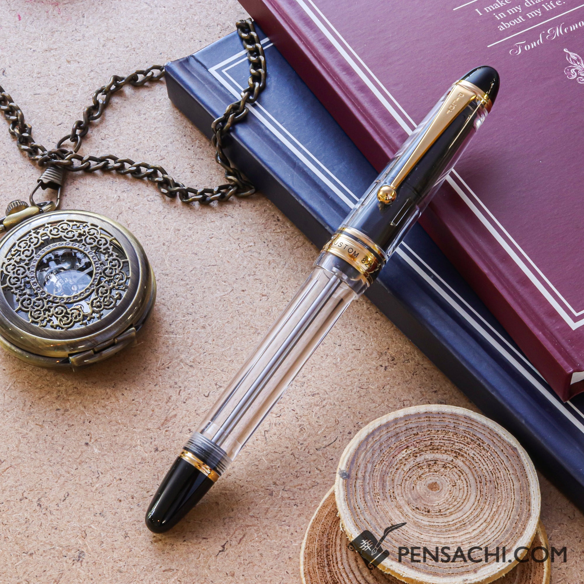 PILOT Custom 823 Fountain Pen - Transparent | PenSachi - Japan
