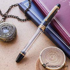 PILOT Custom 823 Fountain Pen - Transparent - PenSachi Japanese Limited Fountain Pen