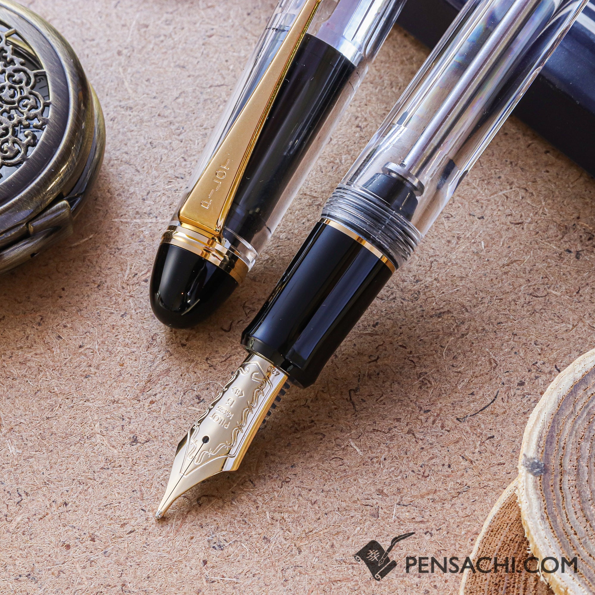 PILOT Custom 823 Fountain Pen - Transparent | PenSachi - Japan