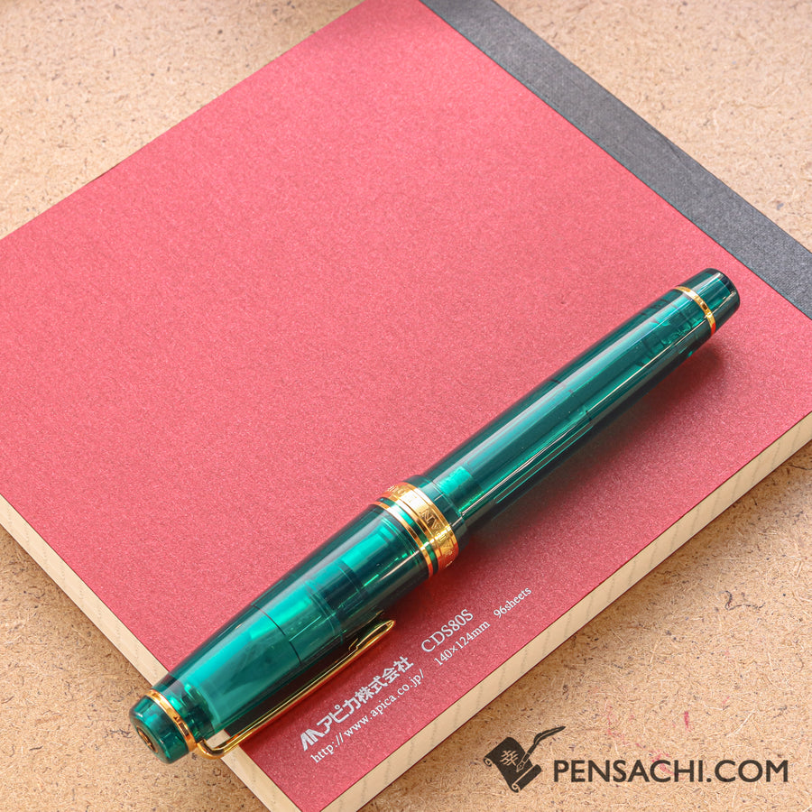 Premium C.D. Notebook CD Red - 5mm Graph - PenSachi Japanese Limited Fountain Pen