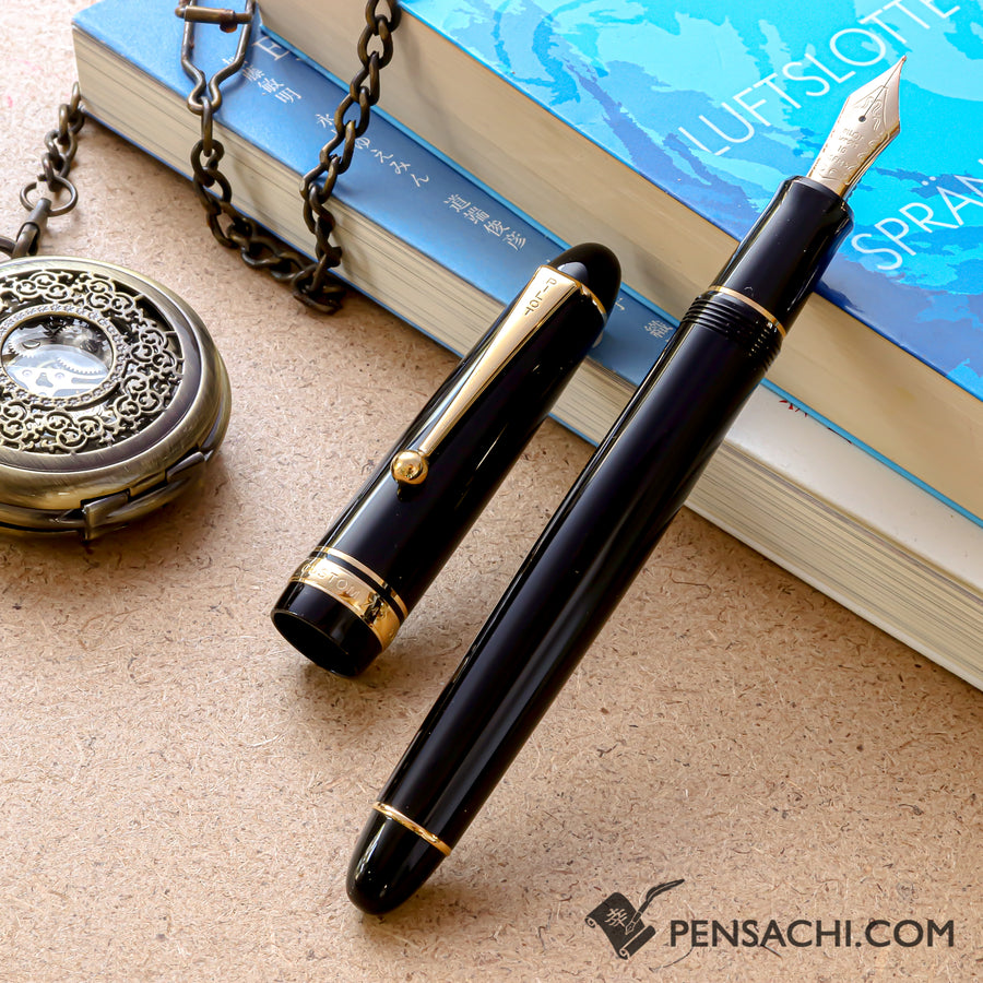 PILOT Custom 742 Fountain Pen - Black - PenSachi Japanese Limited Fountain Pen