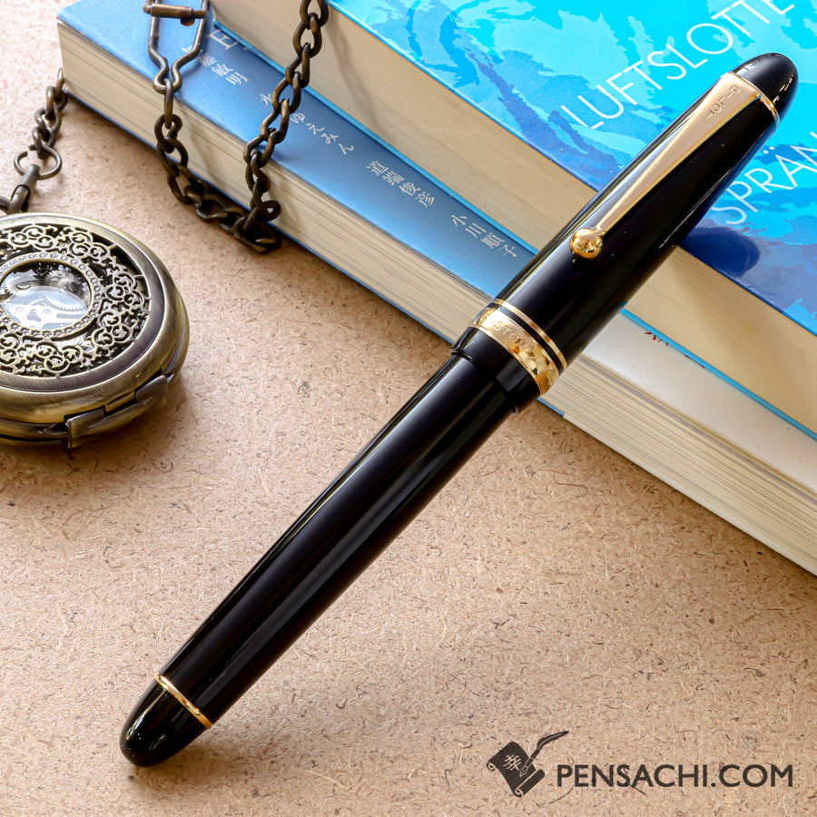 PILOT Custom 742 Fountain Pen - Black - PenSachi Japanese Limited Fountain Pen