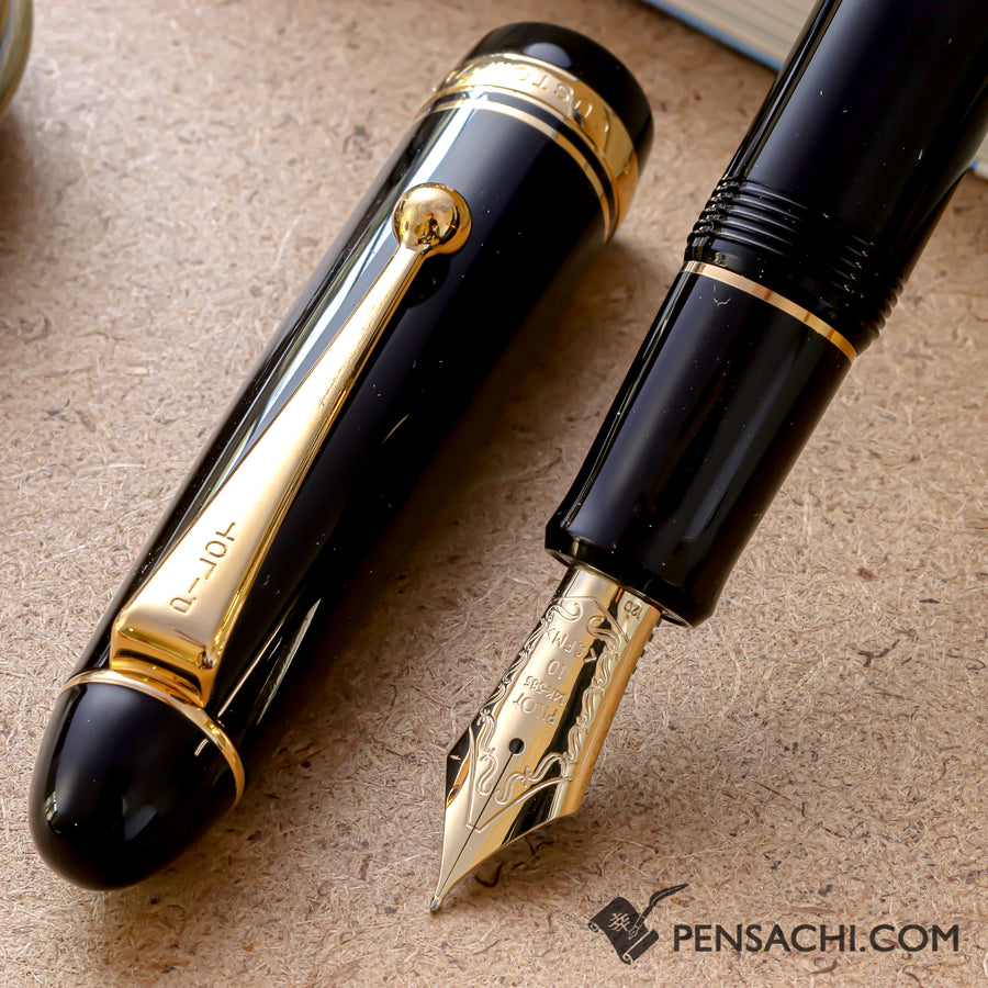 PILOT Custom 742 Fountain Pen - Black - PenSachi Japanese Limited Fountain Pen