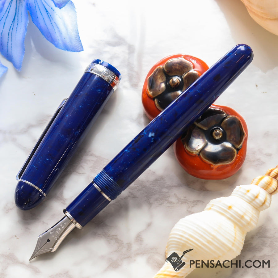 PLATINUM #3776 Century Celluloid Fountain Pen - Midnight Ocean - PenSachi Japanese Limited Fountain Pen