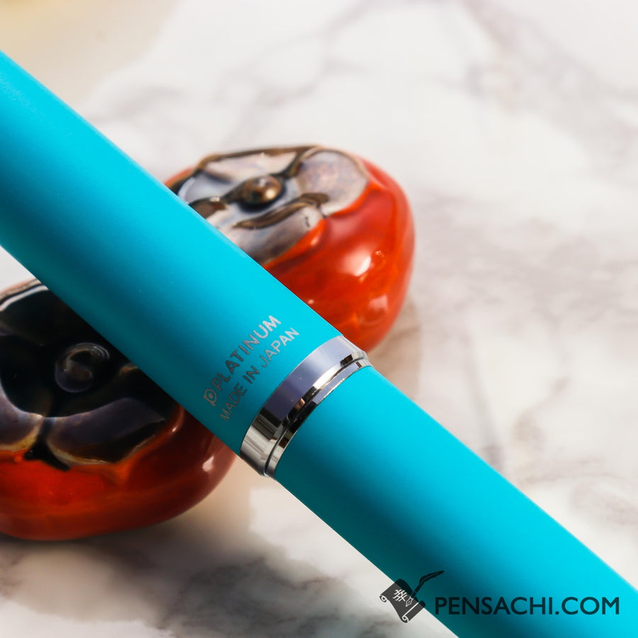 PLATINUM Procyon Fountain Pen - Turquoise Blue - PenSachi Japanese Limited Fountain Pen