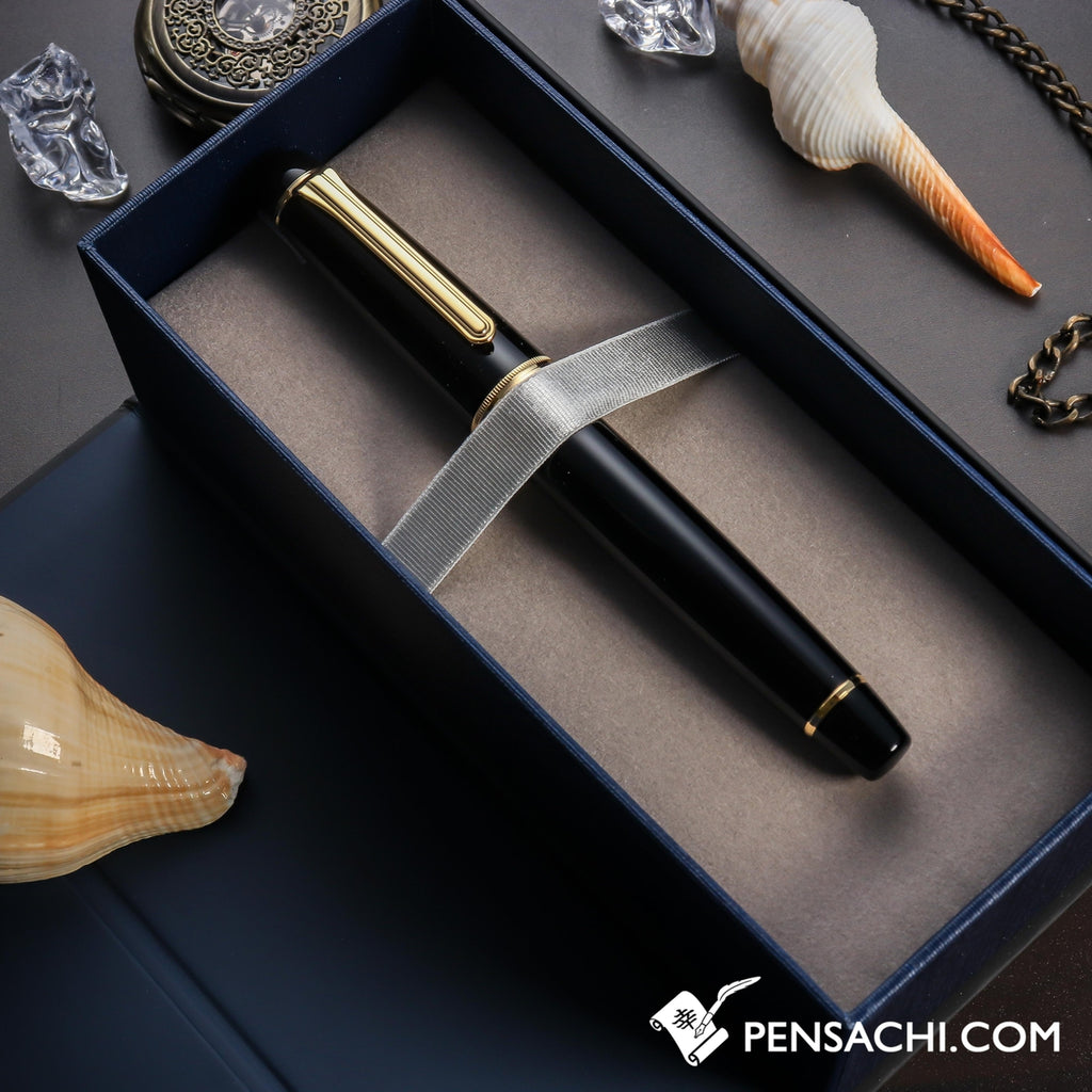 SAILOR King of Pens Pro Gear Fountain Pen - Black - PenSachi Japanese Limited Fountain Pen