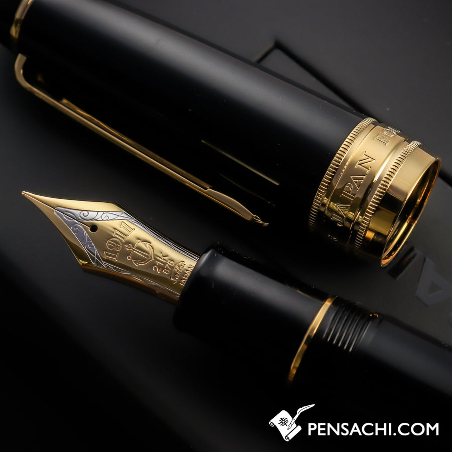 SAILOR King of Pens Pro Gear Fountain Pen - Black - PenSachi Japanese Limited Fountain Pen