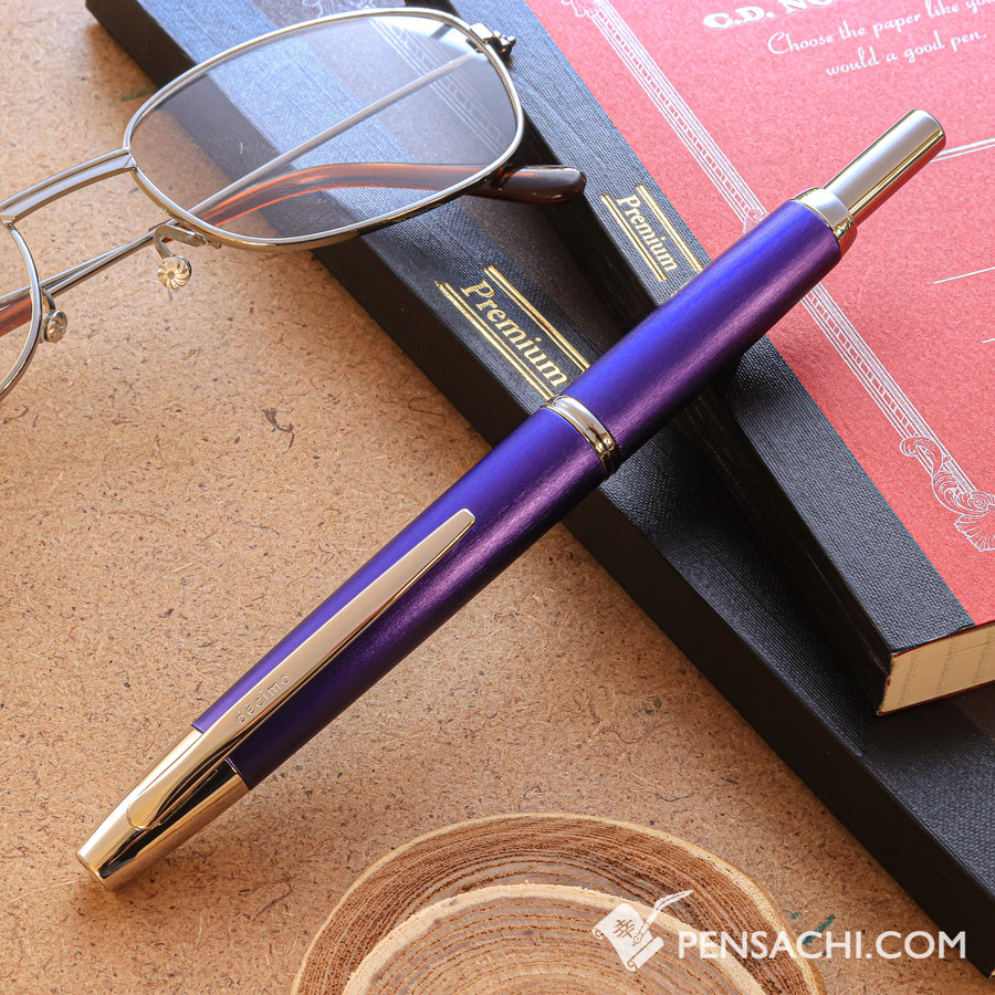 PILOT Limited Edition Vanishing Point Capless Decimo Fountain Pen - Violet - PenSachi Japanese Limited Fountain Pen