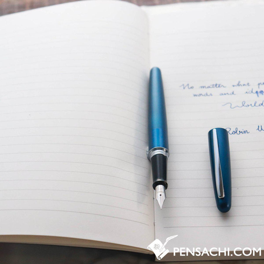 PILOT CoCoon Fountain Pen - Blue - PenSachi Japanese Limited Fountain Pen