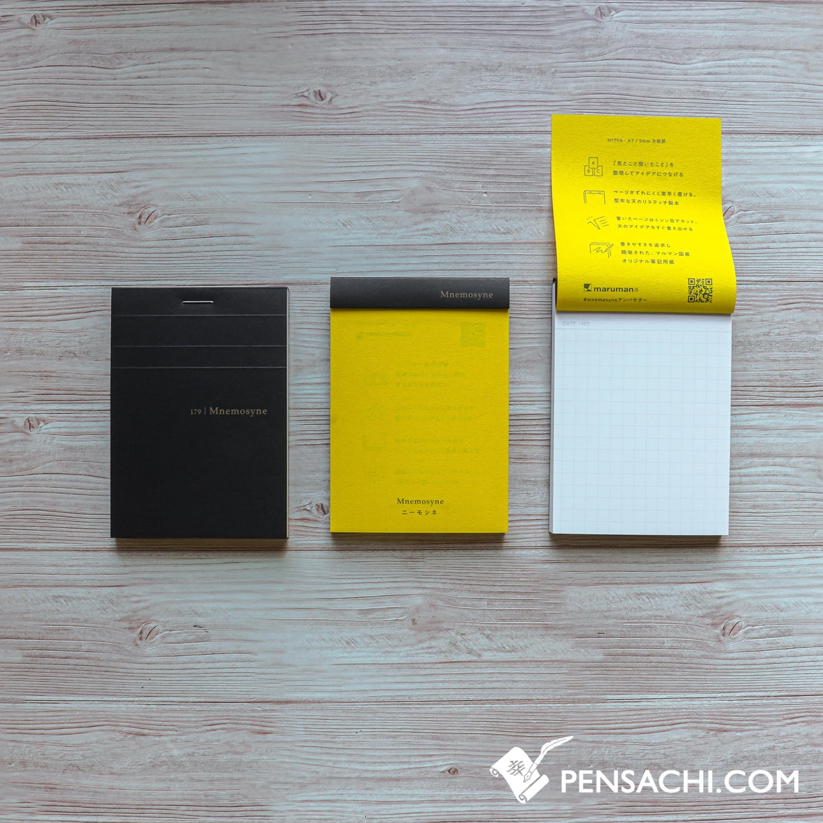 Maruman Mnemosyne MEMOPAD 5mm - Graph A7 Size N179A