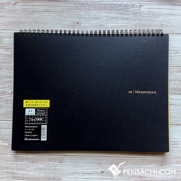 Maruman Mnemosyne Notebook/memo 5mm - Graph A4 Size N180A - PenSachi Japanese Limited Fountain Pen