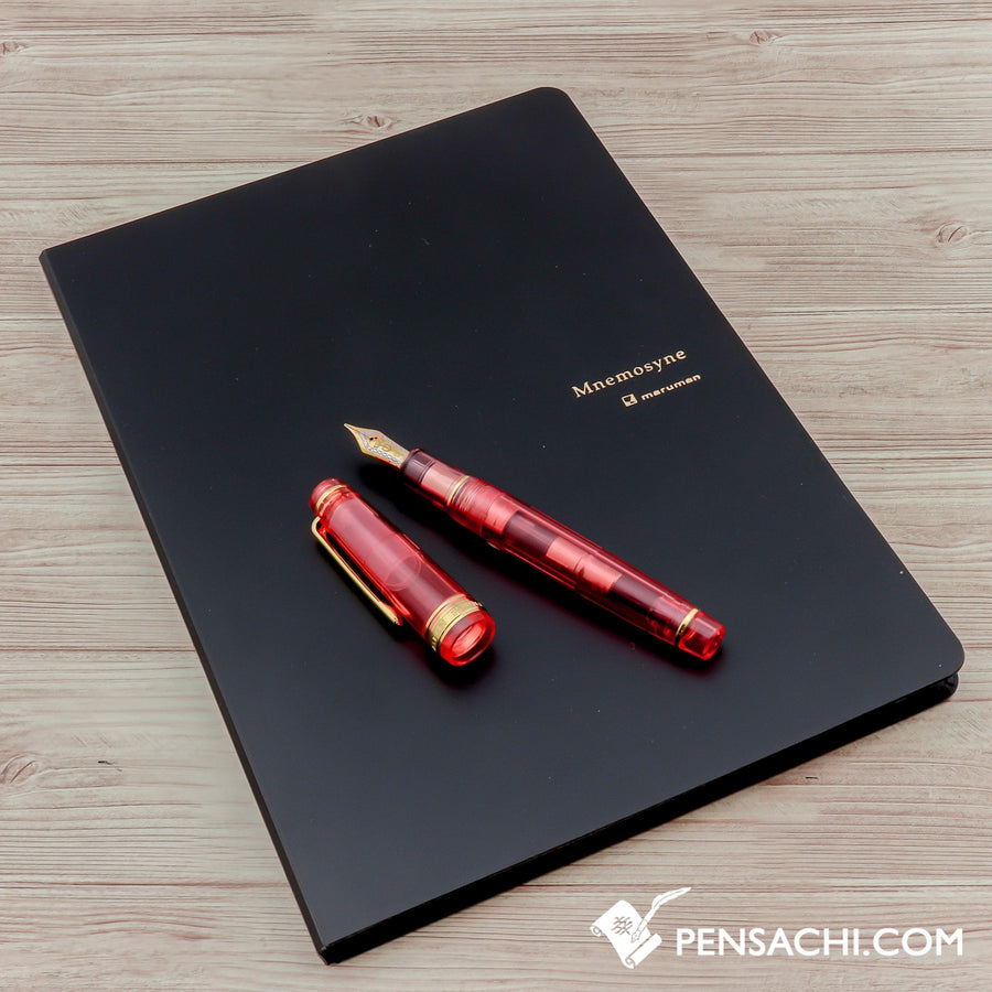 Maruman Mnemosyne A5 Notepad 5mm - Graph N188A with PP Holder - PenSachi Japanese Limited Fountain Pen