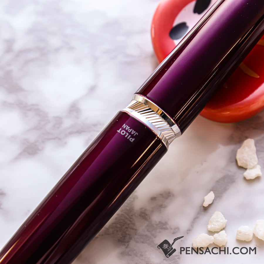 PILOT Vanishing Point Capless Luxury LS Fountain Pen - Purple - PenSachi Japanese Limited Fountain Pen