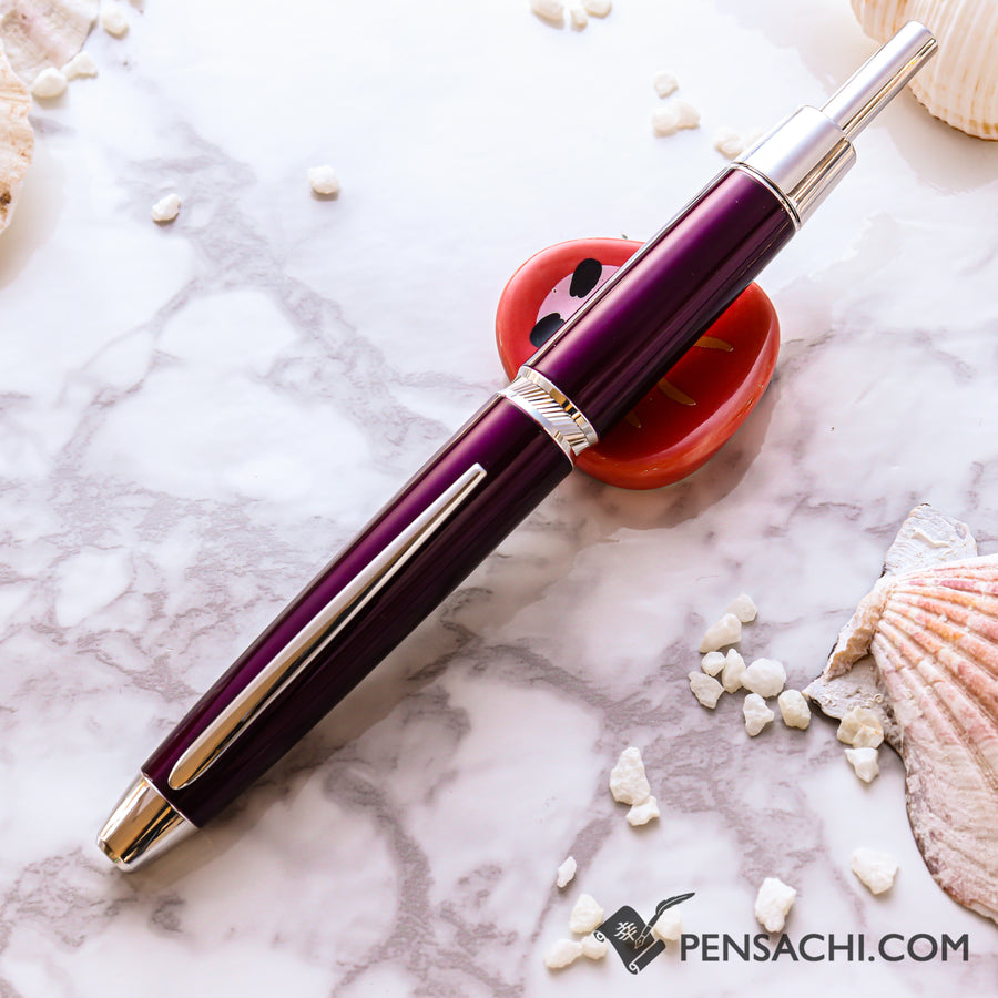 PILOT Vanishing Point Capless Luxury LS Fountain Pen - Purple - PenSachi Japanese Limited Fountain Pen