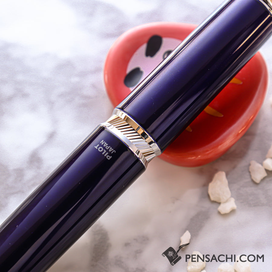 PILOT Vanishing Point Capless Luxury LS Fountain Pen - Blue - PenSachi Japanese Limited Fountain Pen