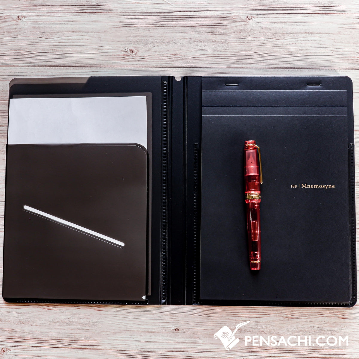 Maruman Mnemosyne Notepad 5mm - Graph A5 Size N188A with 5 Pockets