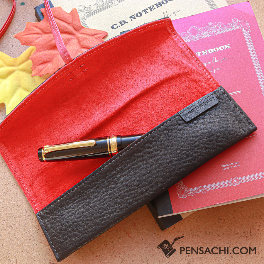 PILOT PENSEMBLE Roll Pen Case 1 Pen - Black Red