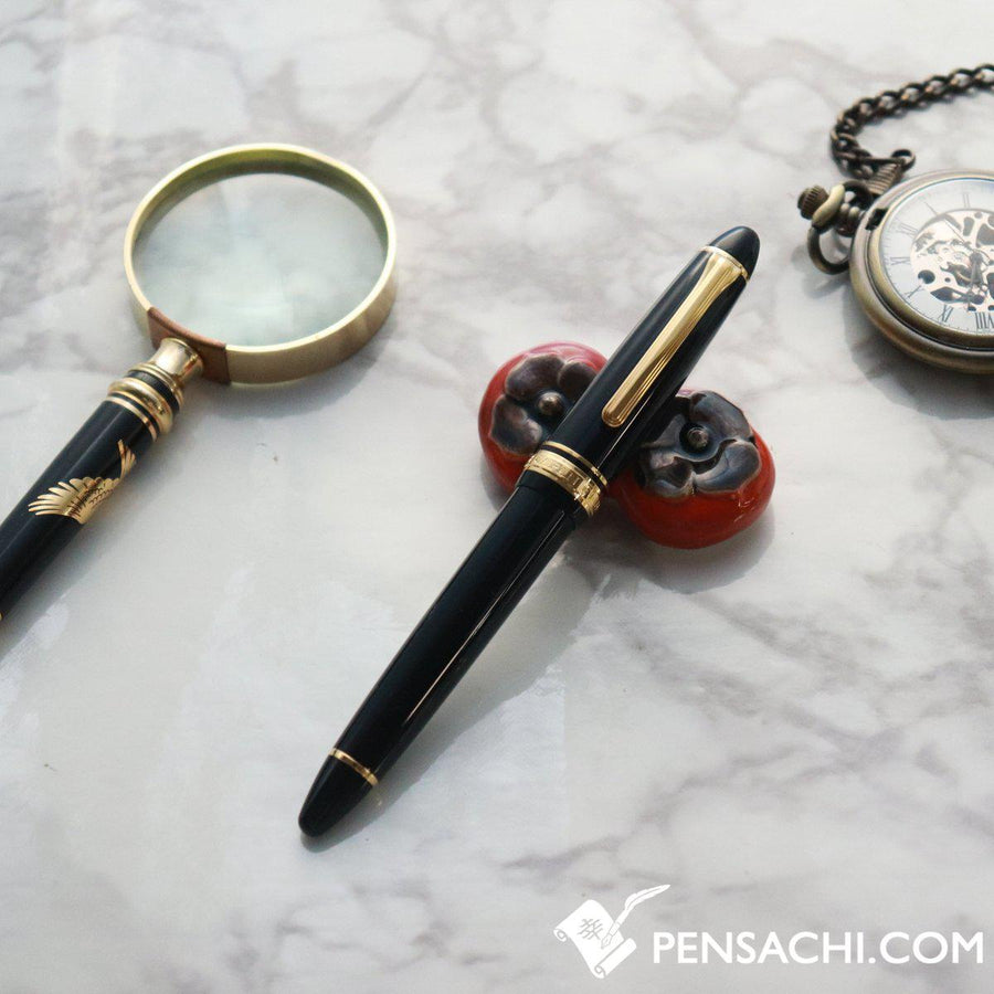 SAILOR 1911 Standard (Mid size) Fountain Pen - Black Gold - PenSachi Japanese Limited Fountain Pen