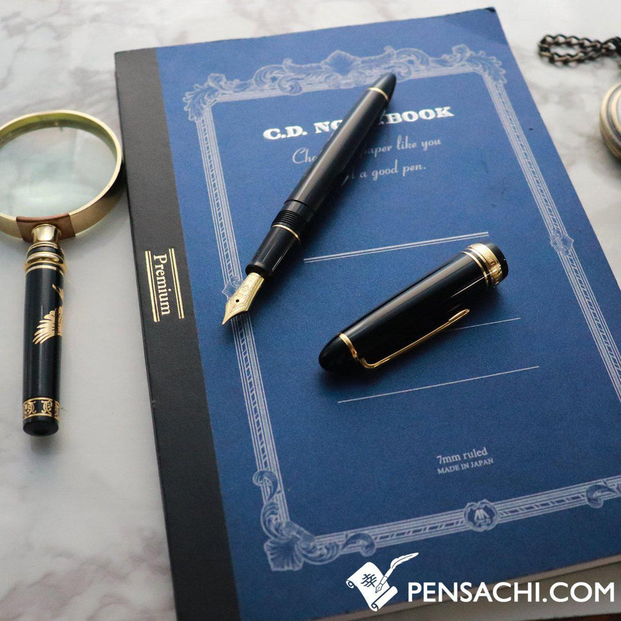 SAILOR 1911 Standard (Mid size) Fountain Pen - Black Gold - PenSachi Japanese Limited Fountain Pen