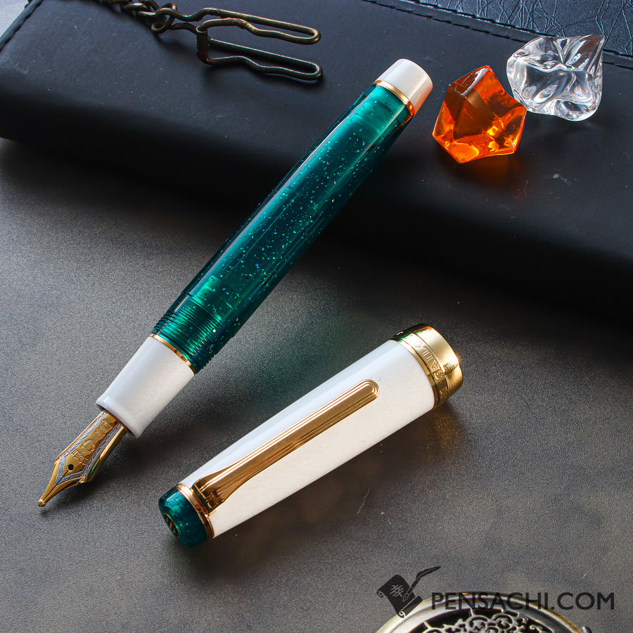 SAILOR Limited Edition Pro Gear Demonstrator - Sparkling Emerald - PenSachi Japanese Limited Fountain Pen
