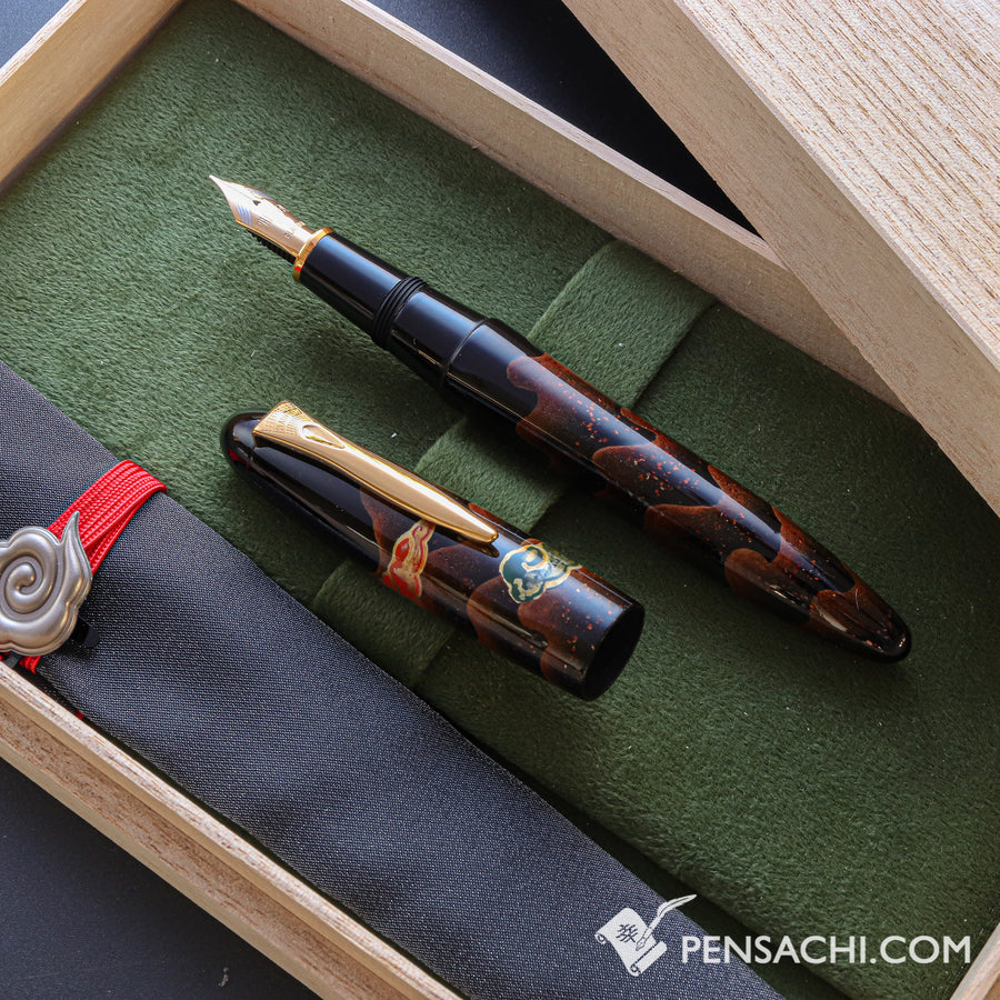 PLATINUM Izumo Yakumonuri Fountain Pen - Togi Yakumo - PenSachi Japanese Limited Fountain Pen