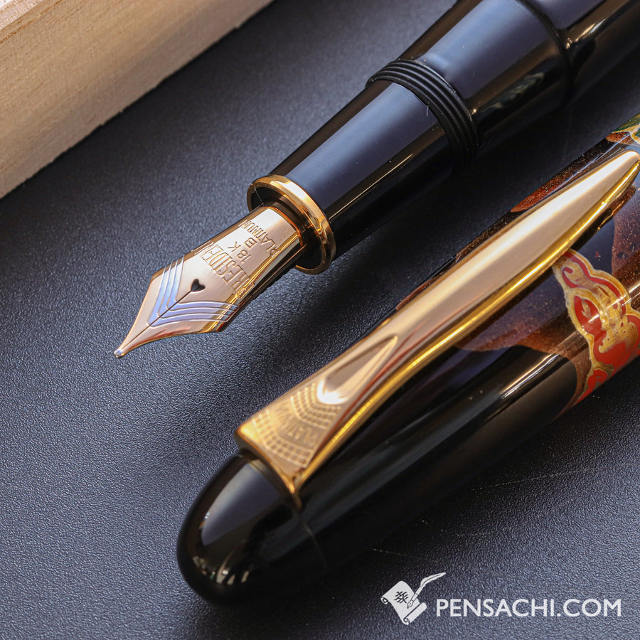 PLATINUM Izumo Yakumonuri Fountain Pen - Togi Yakumo - PenSachi Japanese Limited Fountain Pen