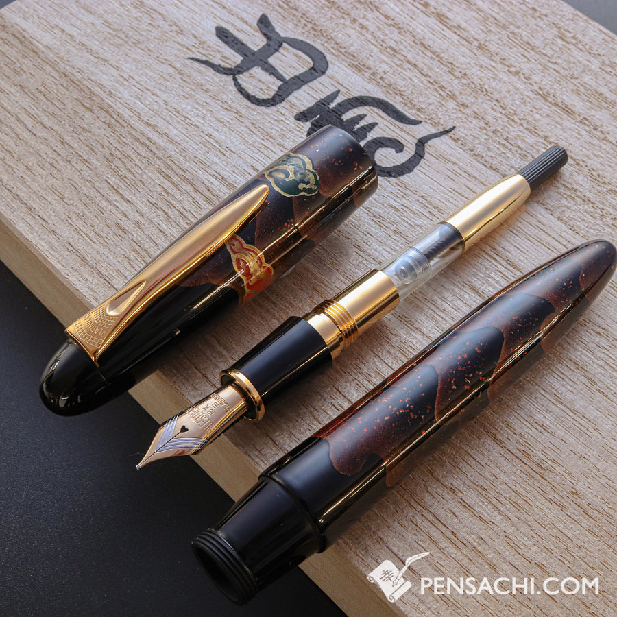 PLATINUM Izumo Yakumonuri Fountain Pen - Togi Yakumo - PenSachi Japanese Limited Fountain Pen