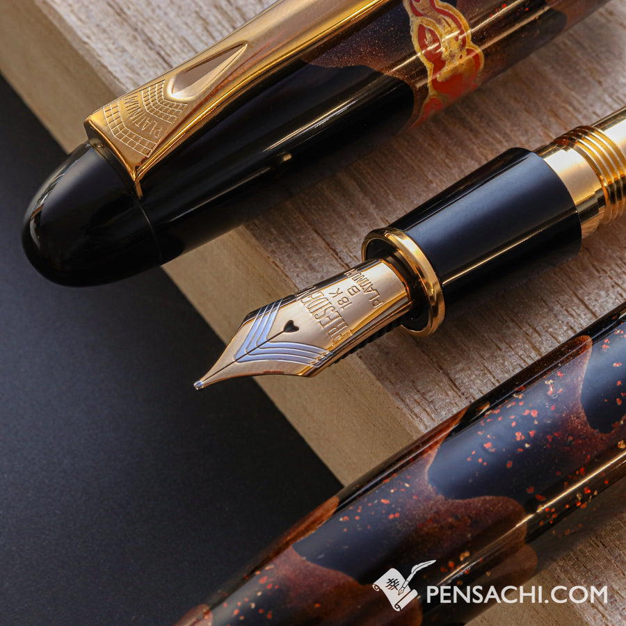 PLATINUM Izumo Yakumonuri Fountain Pen - Togi Yakumo - PenSachi Japanese Limited Fountain Pen