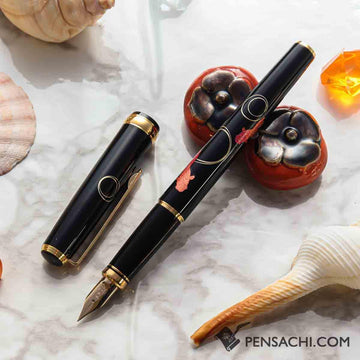 PLATINUM Kanazawa Haku Standard Fountain Pen - Gold Fish - PenSachi Japanese Limited Fountain Pen