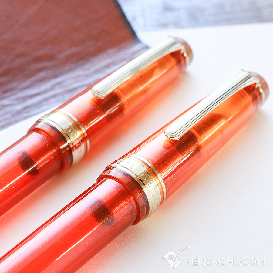 SAILOR Limited Edition Pro Gear Classic Demonstrator Fountain Pen - Christmas Spice - PenSachi Japanese Limited Fountain Pen