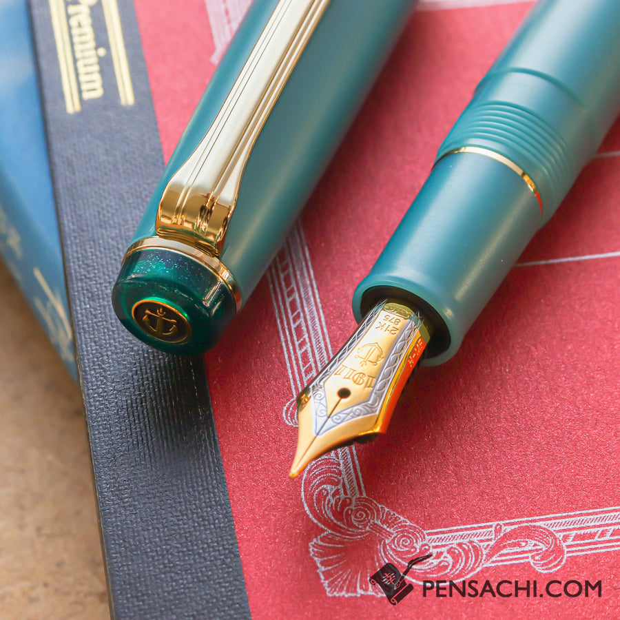 SAILOR Pro Gear Slim Shikiori Amaoto Fountain Pen - Suiu - PenSachi Japanese Limited Fountain Pen