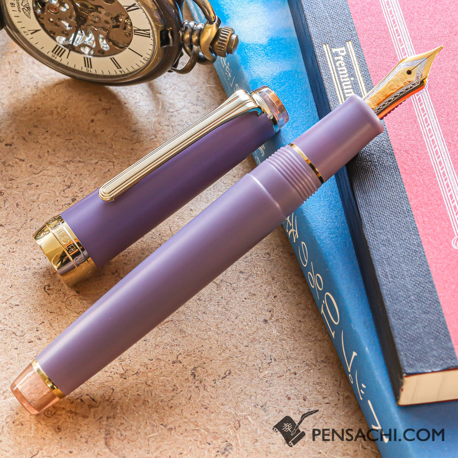 SAILOR Pro Gear Slim Shikiori Amaoto Fountain Pen - Kirisame - PenSachi Japanese Limited Fountain Pen