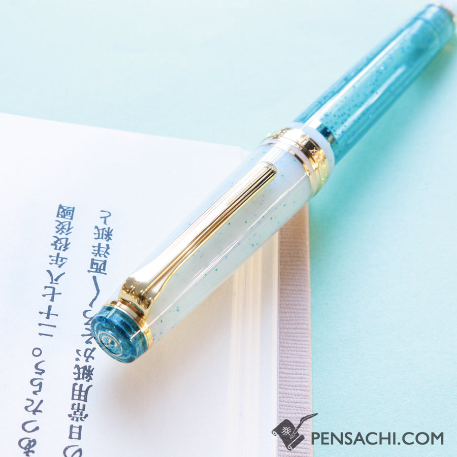 SAILOR Limited Edition Pro Gear Slim Fountain Pen - Snow Kingdom - PenSachi Japanese Limited Fountain Pen