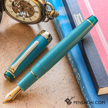 SAILOR Pro Gear Slim Shikiori Amaoto Fountain Pen - Suiu - PenSachi Japanese Limited Fountain Pen