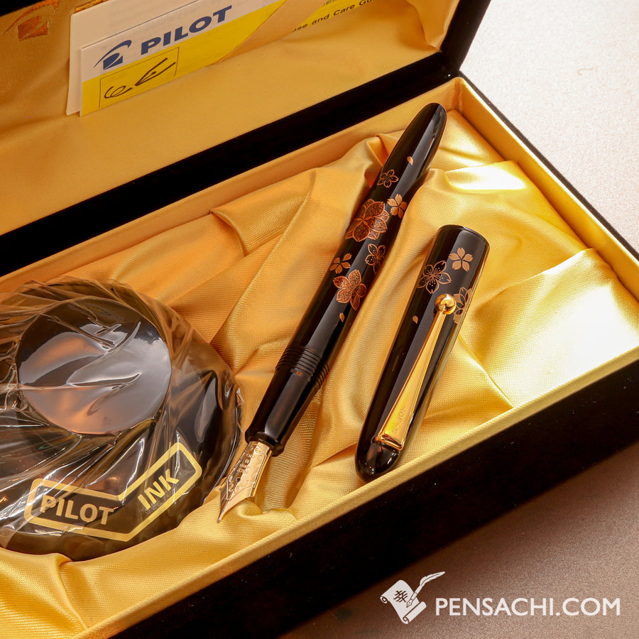 PILOT Togidashi Hira Makie Fountain Pen - Sakura - PenSachi Japanese Limited Fountain Pen