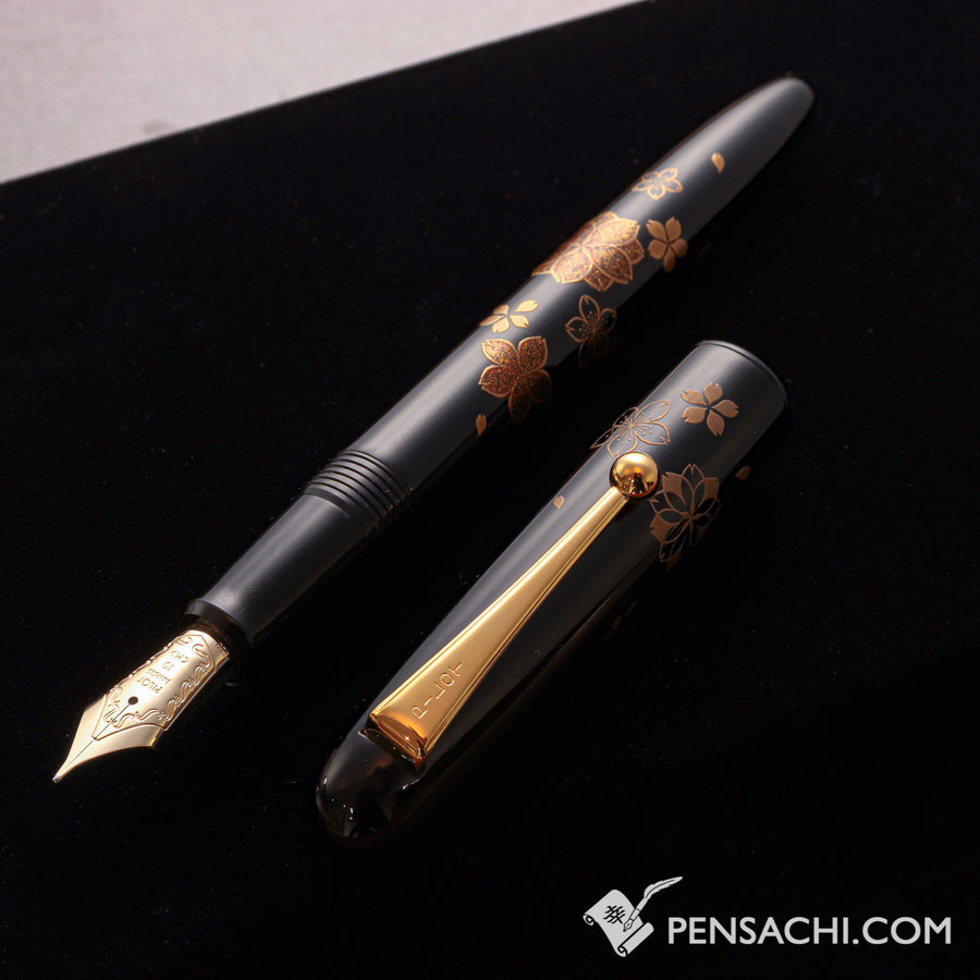 PILOT Togidashi Hira Makie Fountain Pen - Sakura - PenSachi Japanese Limited Fountain Pen