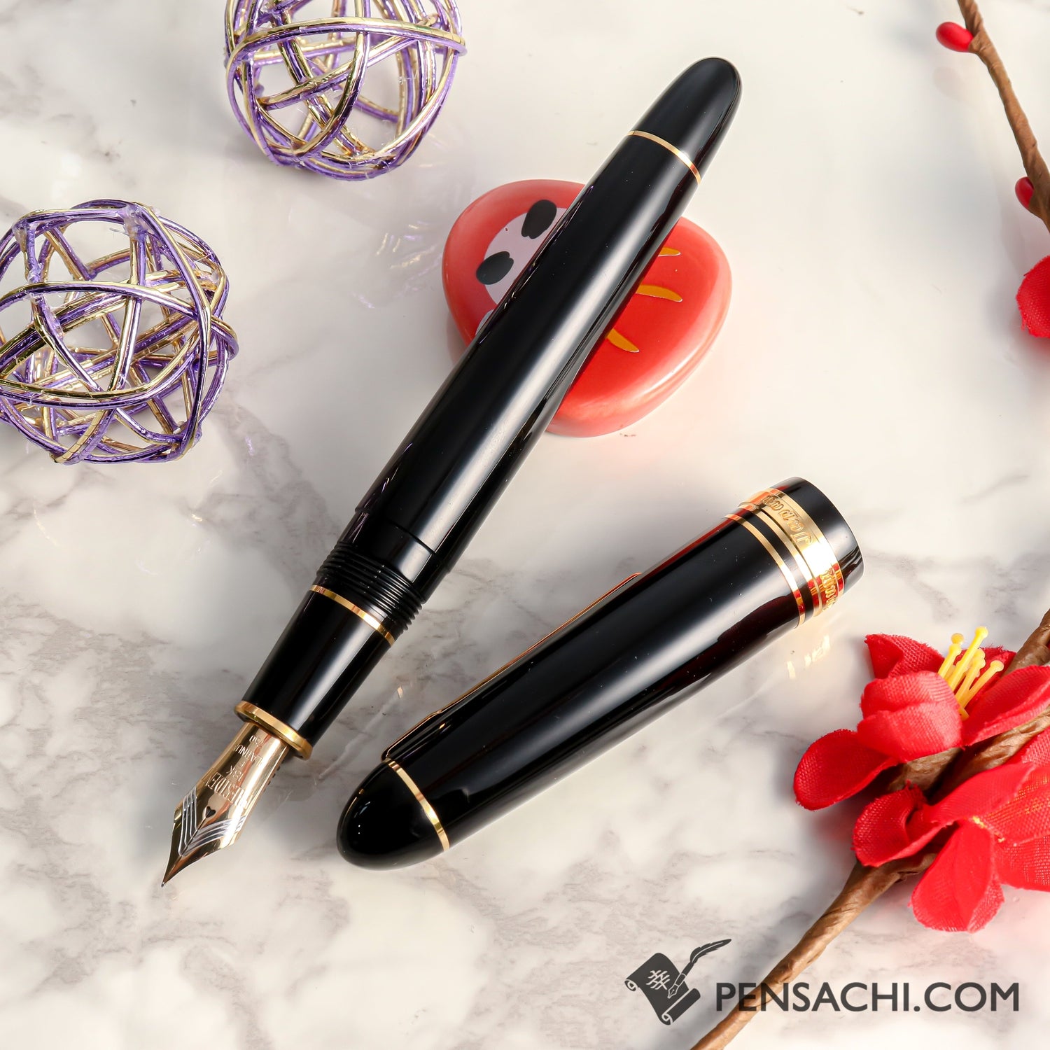 PLATINUM President Fountain Pen - Black | PenSachi - Japan Limited