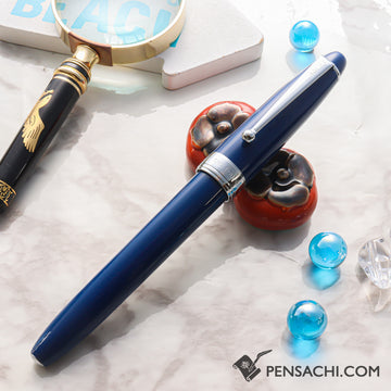 PILOT Custom NS Fountain Pen - Blue - PenSachi Japanese Limited Fountain Pen