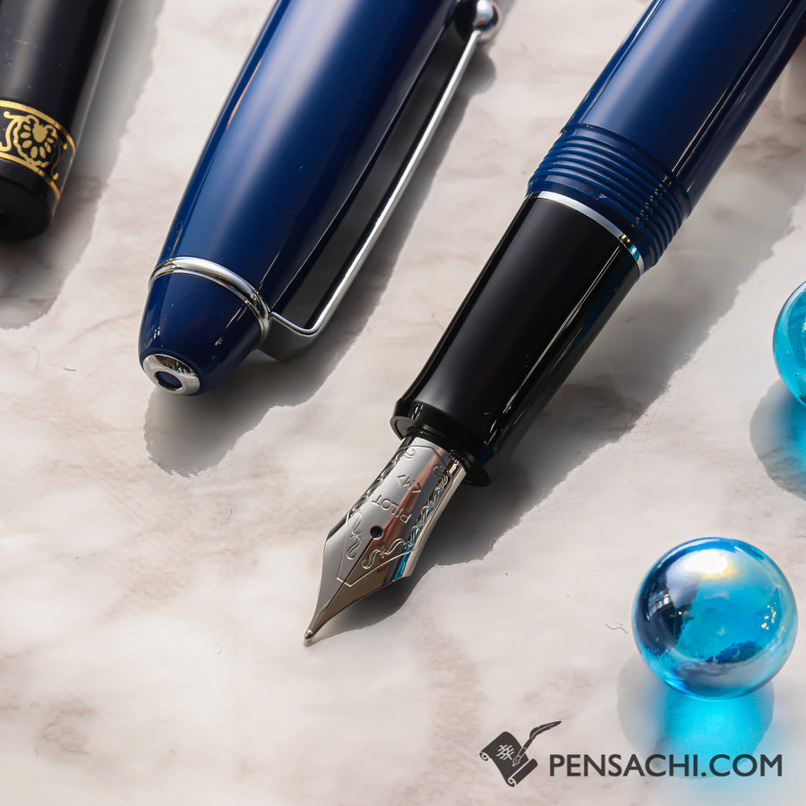 PILOT Custom NS Fountain Pen - Blue - PenSachi Japanese Limited Fountain Pen