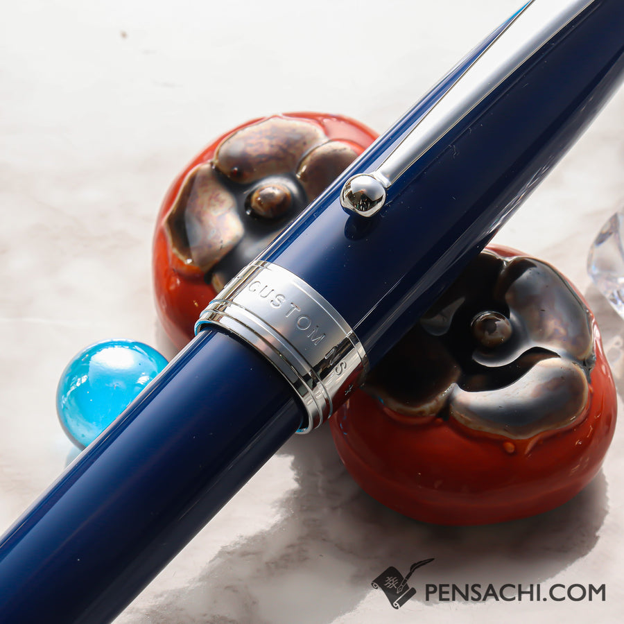 PILOT Custom NS Fountain Pen - Blue - PenSachi Japanese Limited Fountain Pen