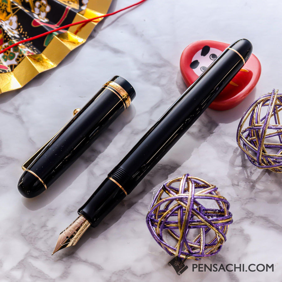 PILOT Custom 74 Fountain Pen - Black - PenSachi Japanese Limited Fountain Pen