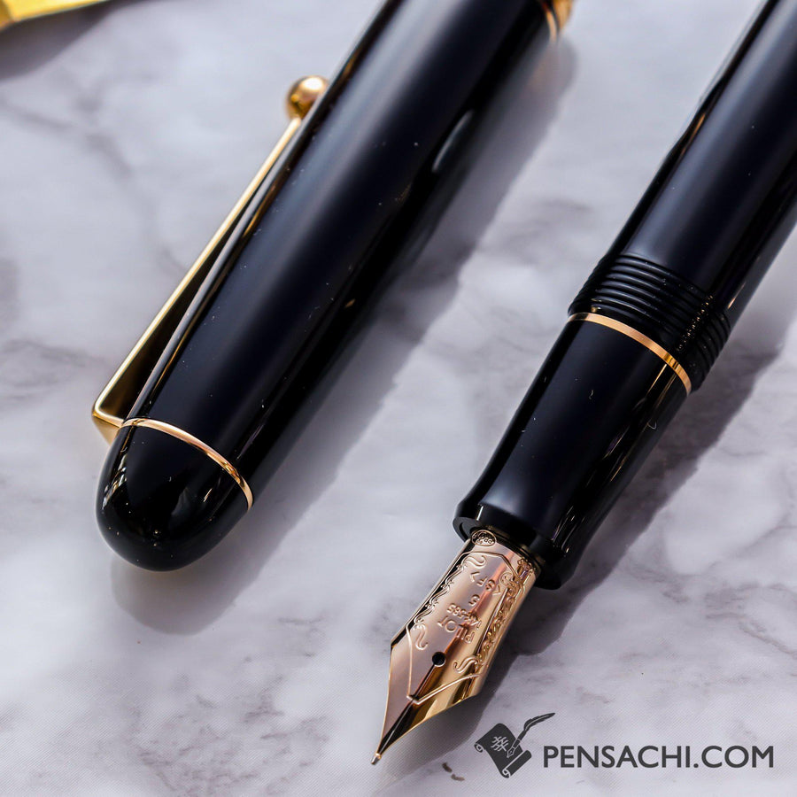 PILOT Custom 74 Fountain Pen - Black - PenSachi Japanese Limited Fountain Pen