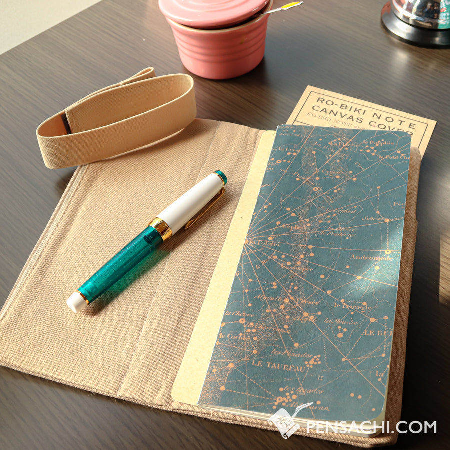 Yamamoto Ro-Biki  Star Map Series Notebook - Blank - PenSachi Japanese Limited Fountain Pen